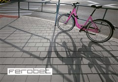 FEROBET Dlažba KOSTKA 30/30 Standard 8cm Přírodní